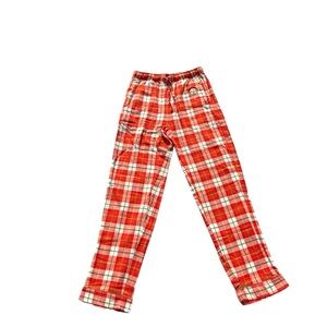 Santa Mickey Mouse Plaid Holiday Pajama Pants